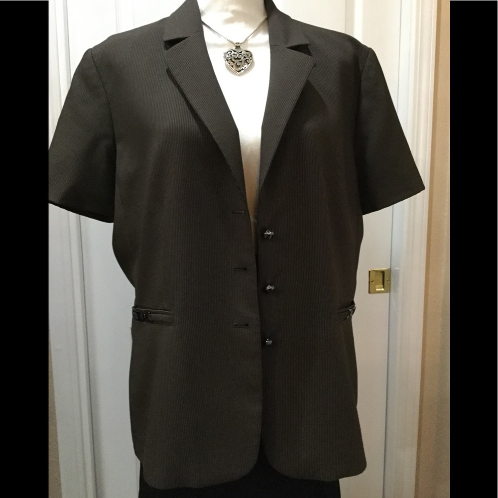 Pin-Striped Jacket